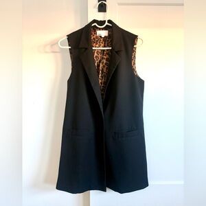 DR2 longline sleeveless vest